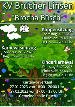 Narrenfahrplan 2023