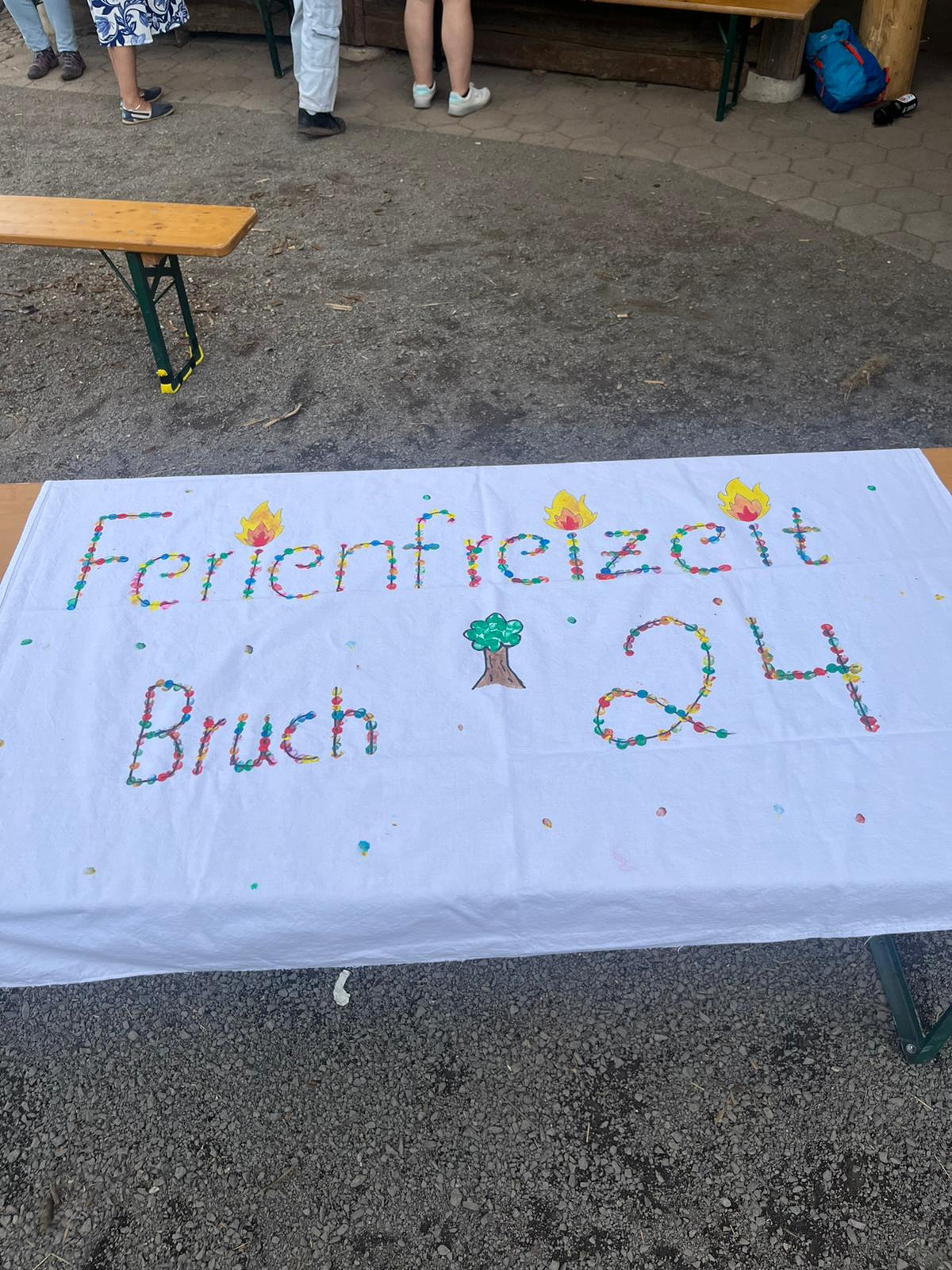 Ferienfreizeit Bruch Fahne